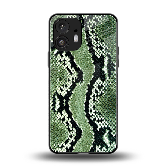 Venom Green back phone cover | glass case for nothing phone 2