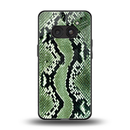 Venom Green back phone cover | glass case for nothing phone 2a plus