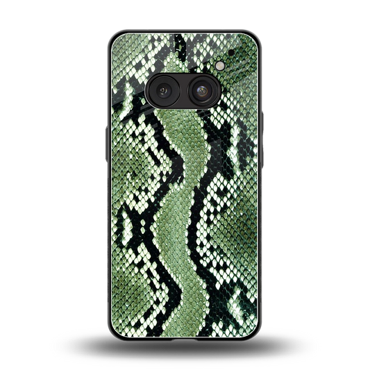 Venom Green back phone cover | glass case for nothing phone 2a plus