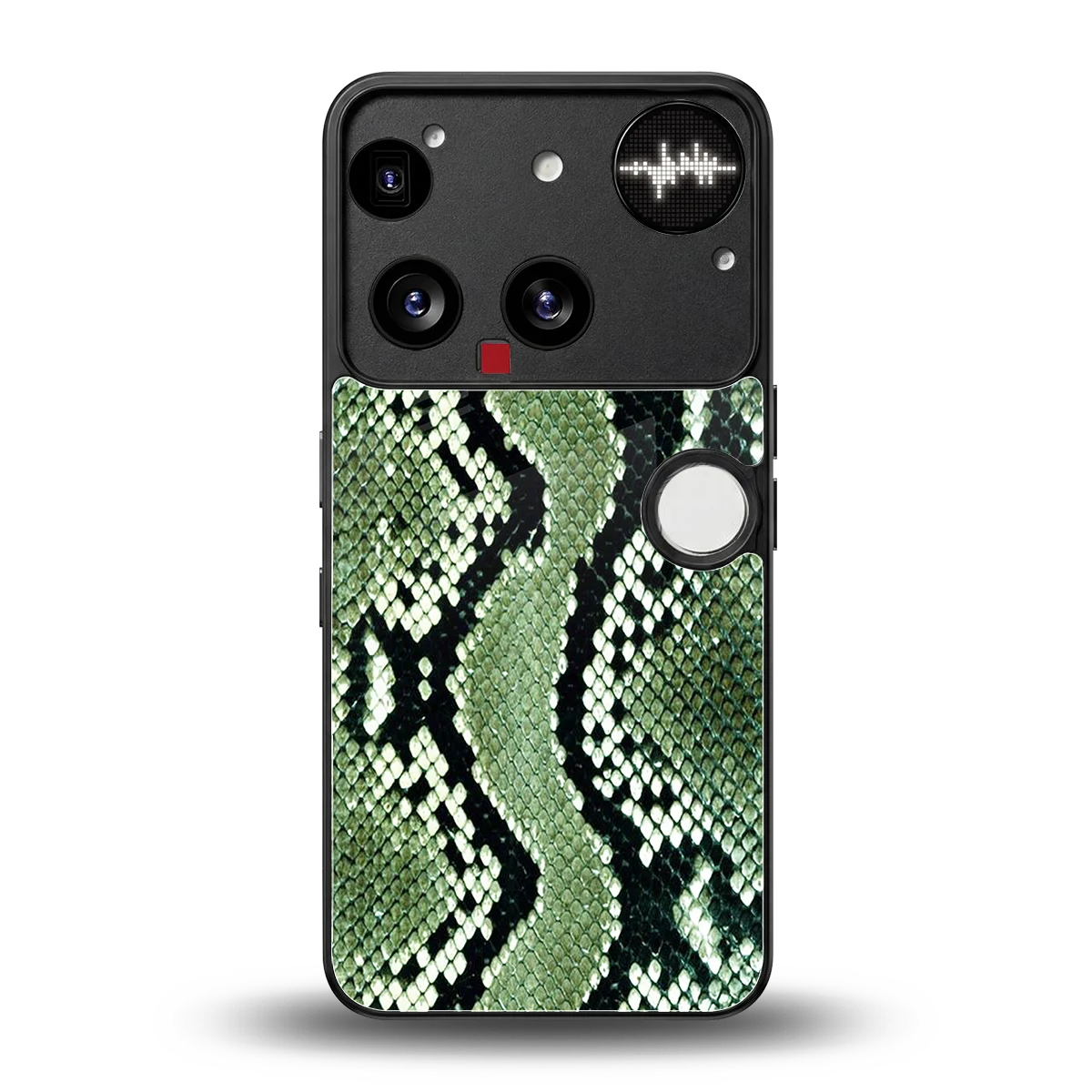 Venom Green back phone cover | glass case for nothing phone 3