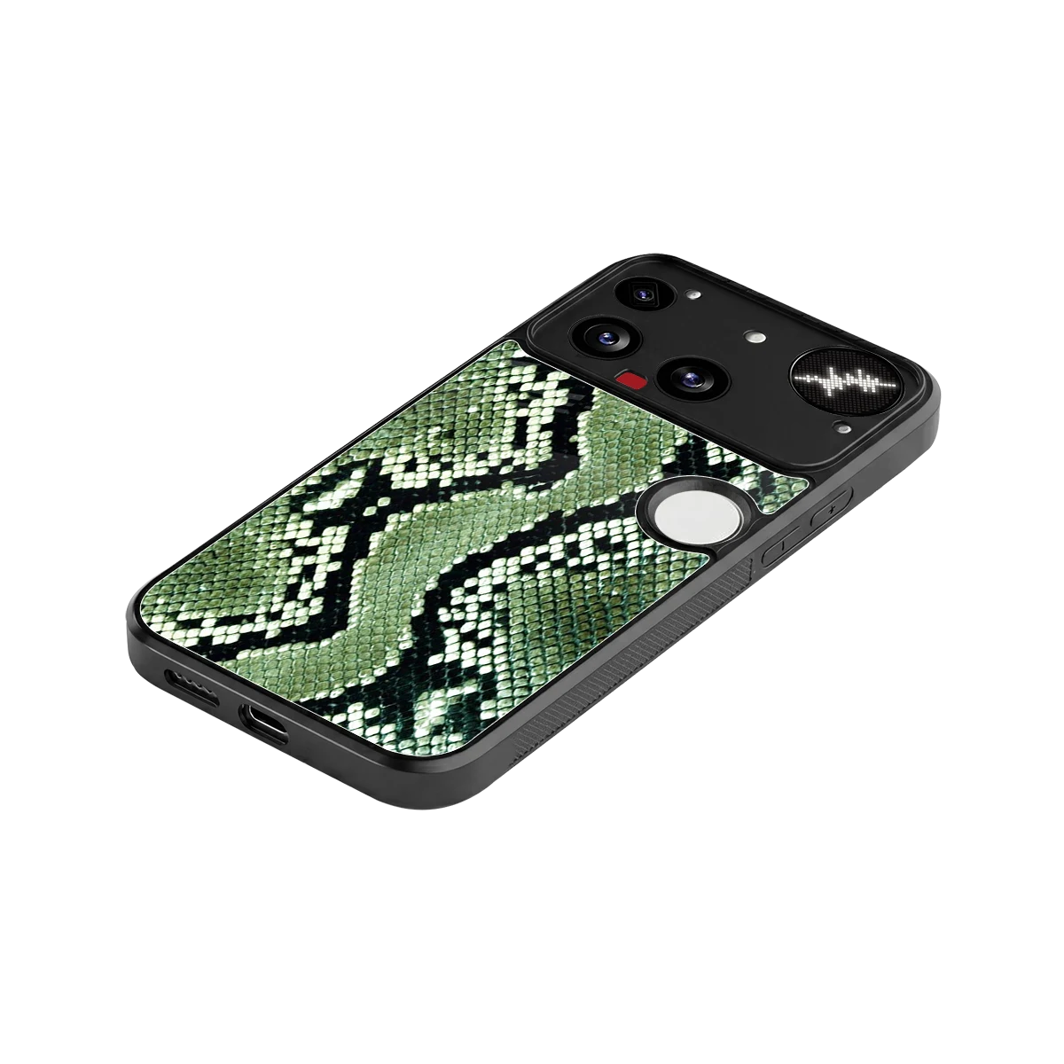 Venom Green stylish phone case for nothing phone 3 | glossy glass and slim fit