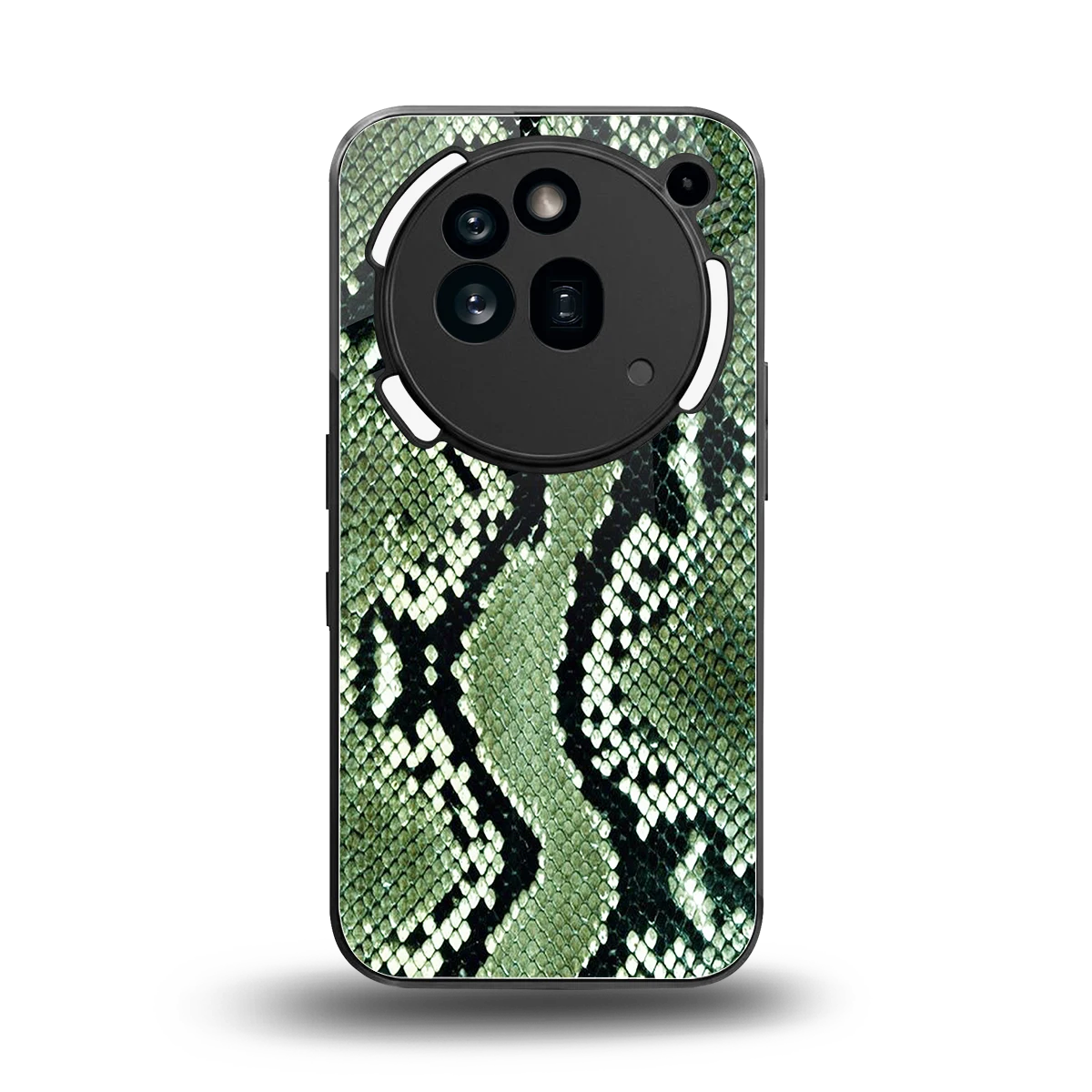 Venom Green back phone cover | glass case for nothing phone 3a pro