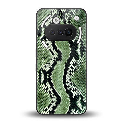 Venom Green back phone cover | glass case for nothing phone 3a