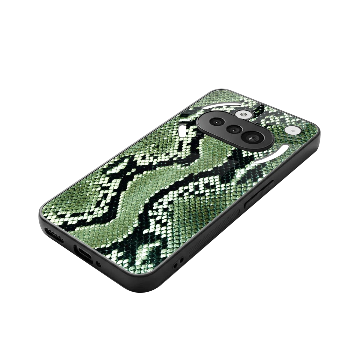 Venom Green stylish phone case for nothing phone 3a | glossy glass and slim fit