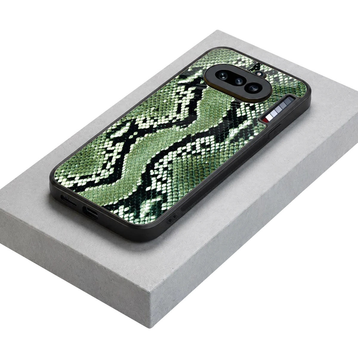 Venom Green stylish phone case for nothing phone 4a | glossy glass and slim fit
