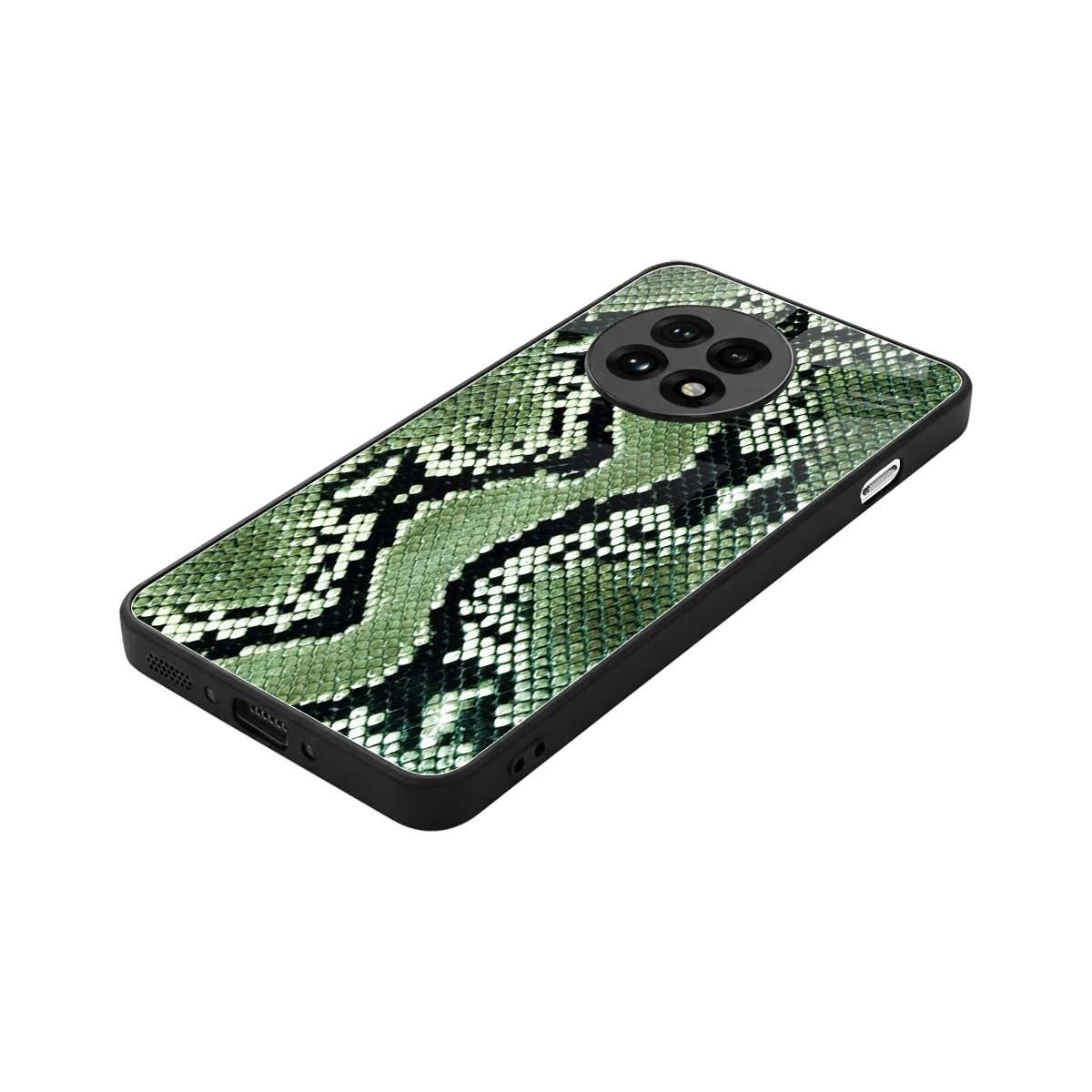 Venom Green stylish phone case for oneplus 13r | glossy glass and slim fit