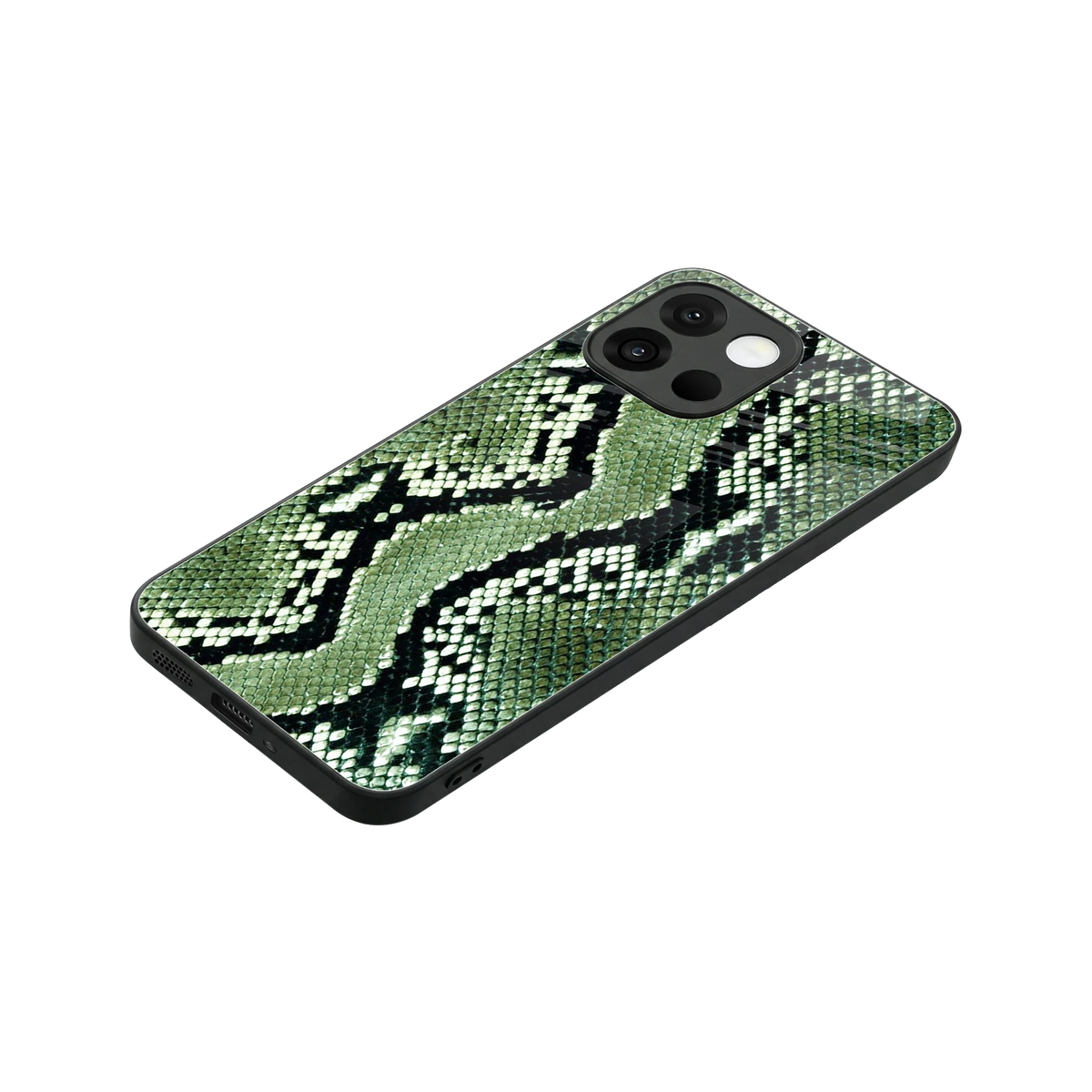 Venom Green stylish phone case for oneplus 13s | glossy glass and slim fit