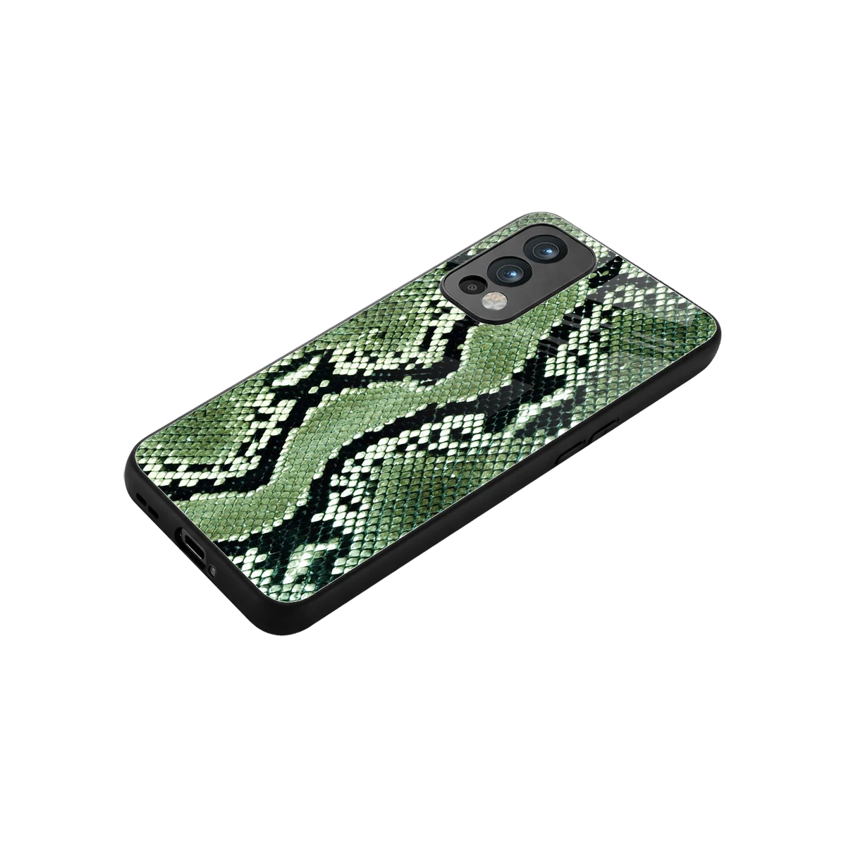Venom Green stylish phone case for oneplus nord 2 | glossy glass and slim fit
