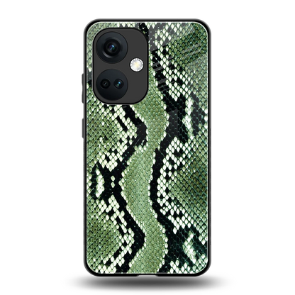 Venom Green back phone cover | glass case for oneplus nord ce 3