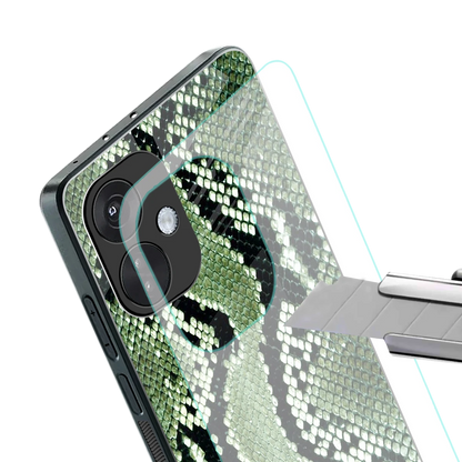 Venom Green stylish phone case for oneplus nord ce 3 | glossy glass and slim fit