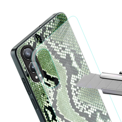 Venom Green stylish phone case for oneplus nord ce 4 lite | glossy glass and slim fit