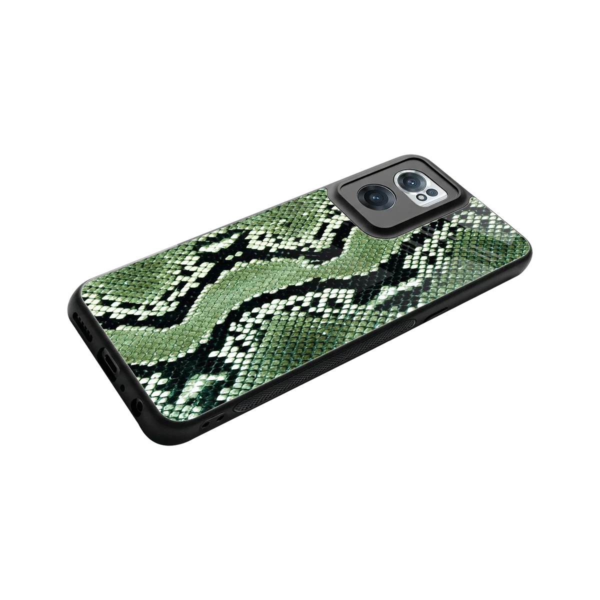Venom Green stylish phone case for oneplus nord ce 2 | glossy glass and slim fit