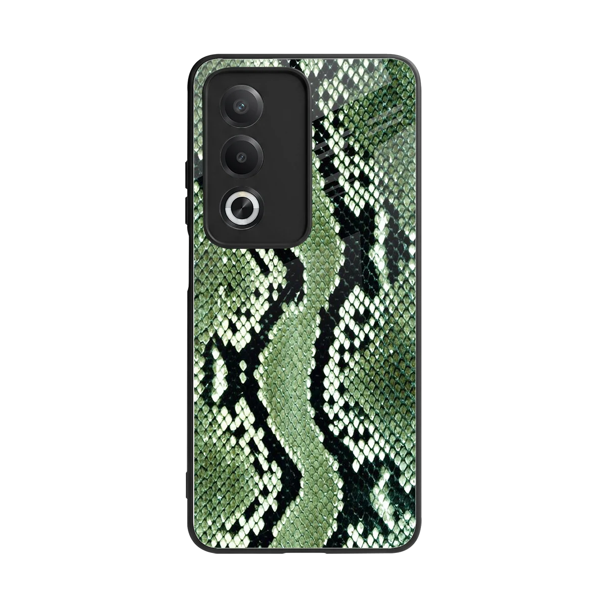 Venom Green back phone cover | glass case for oppo a3 pro