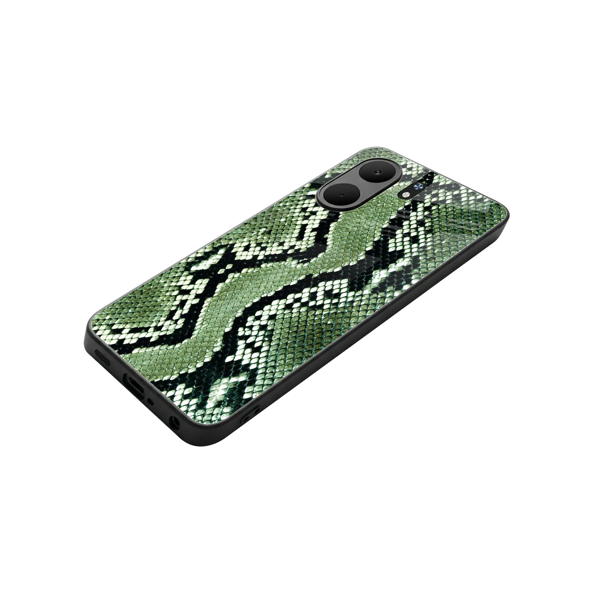 Venom Green stylish phone case for oppo a5x 5g | glossy glass and slim fit