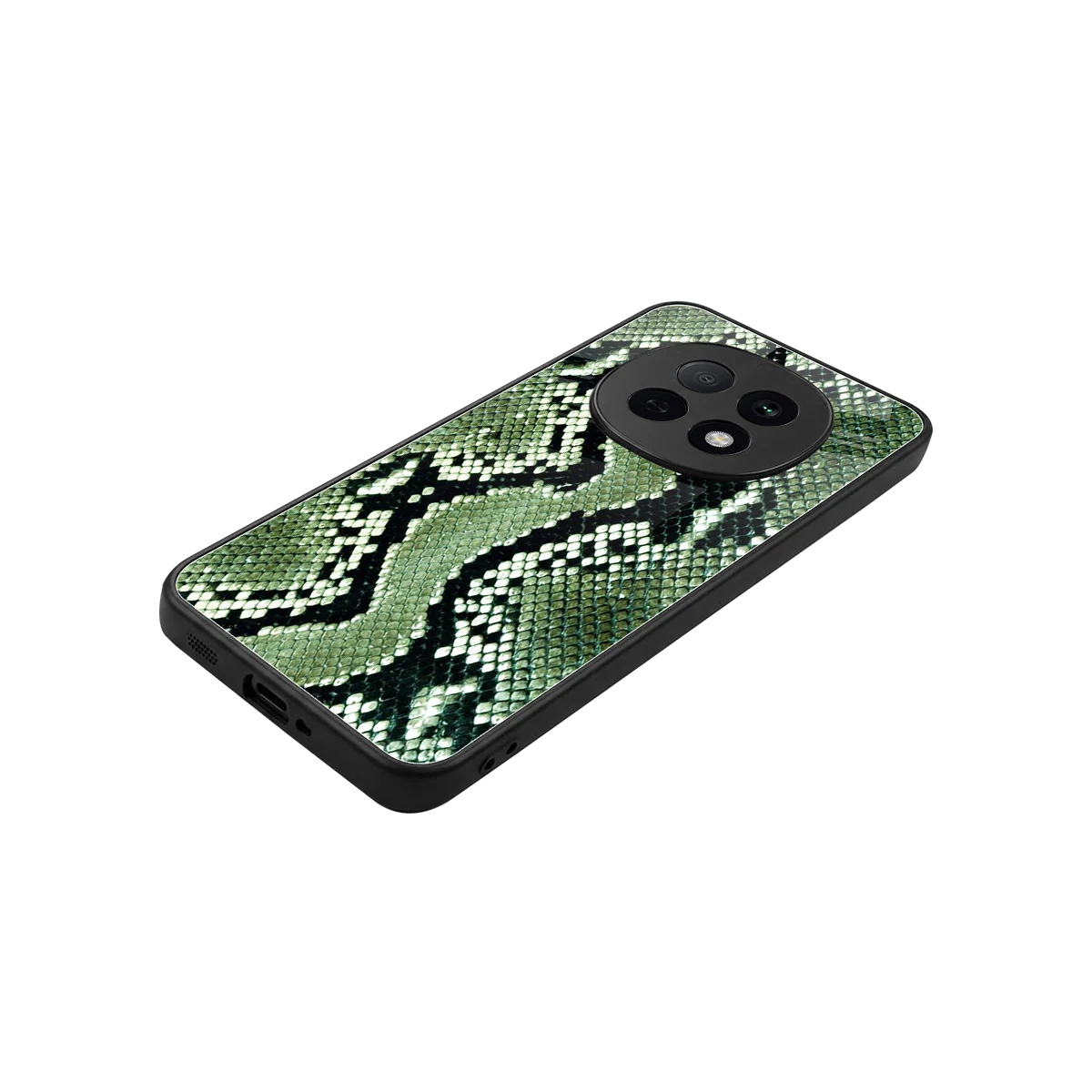 Venom Green stylish phone case for oppo f29 pro 5g | glossy glass and slim fit
