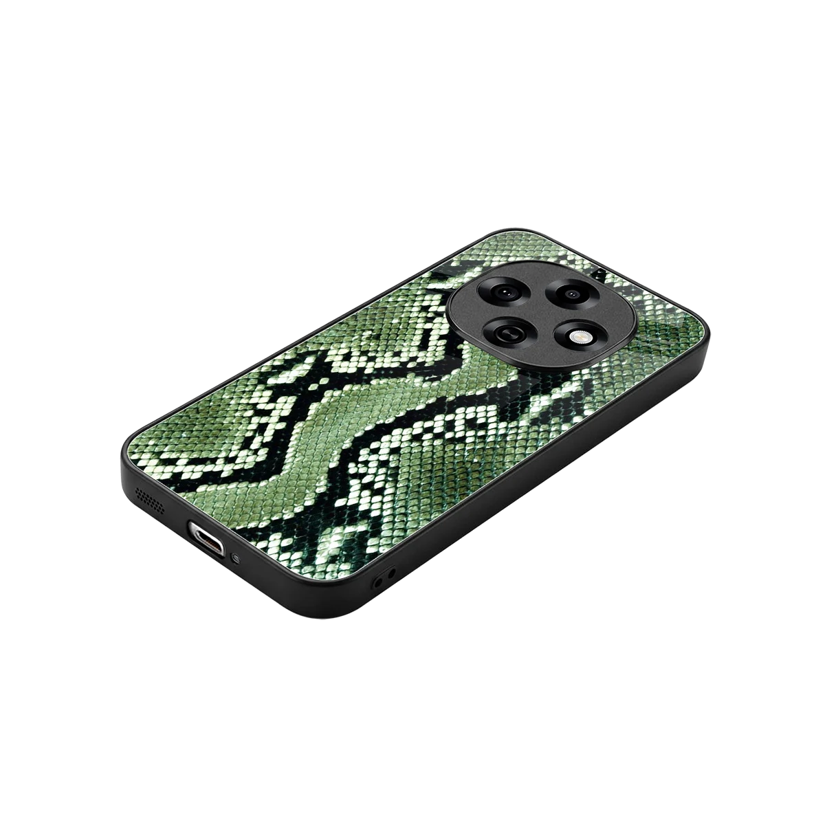 Venom Green stylish phone case for oppo f31 pro 5g | glossy glass and slim fit