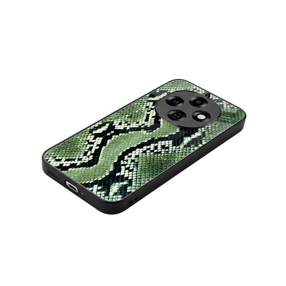 Venom Green stylish phone case for oppo f31 pro 5g | glossy glass and slim fit