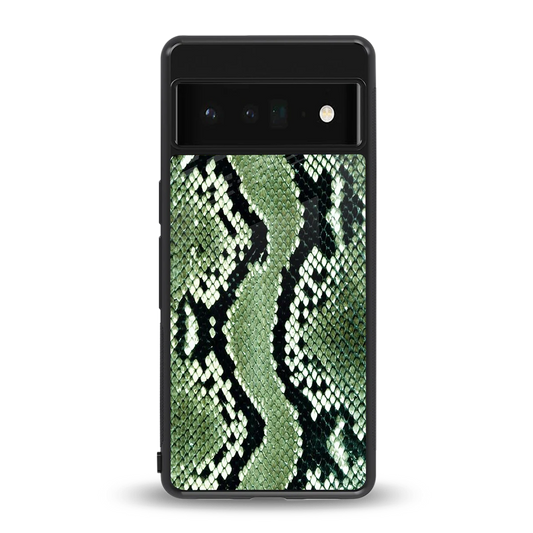 Venom Green back phone cover | glass case for google pixel 6 pro