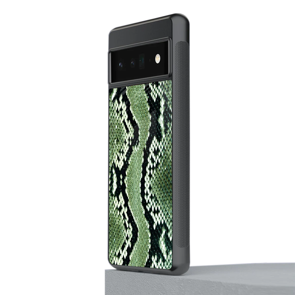 Venom Green stylish phone case for google pixel 6 pro | glossy glass and slim fit