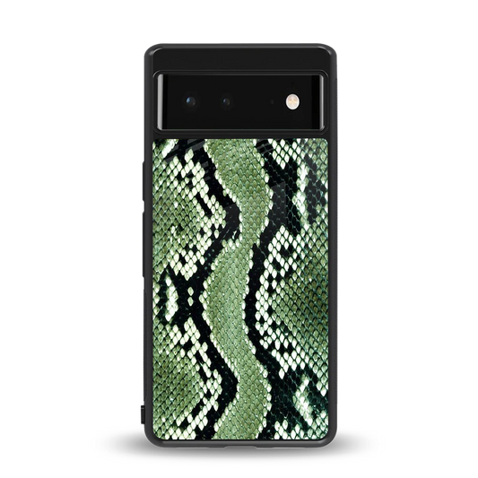 Venom Green back phone cover | glass case for google pixel 6a