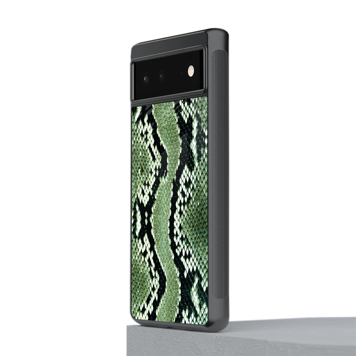 Venom Green stylish phone case for google pixel 6 | glossy glass and slim fit