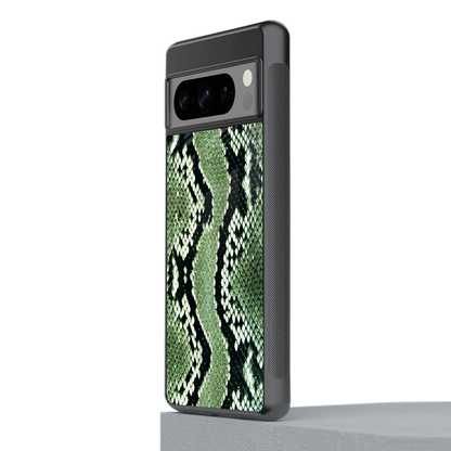 Venom Green stylish phone case for google pixel 8 pro | glossy glass and slim fit