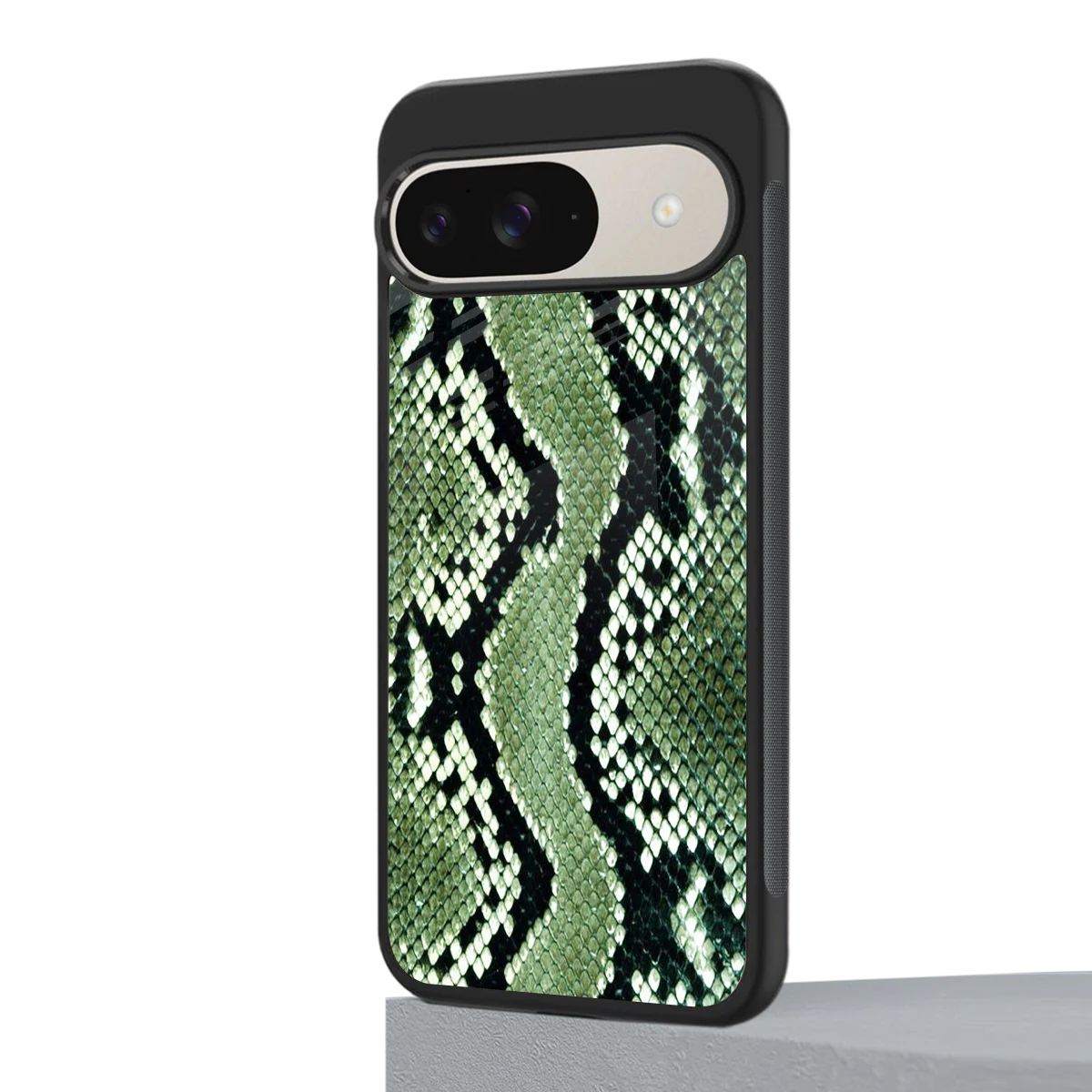 Venom Green google pixel 9 mobile cover | shockproof glass phone case