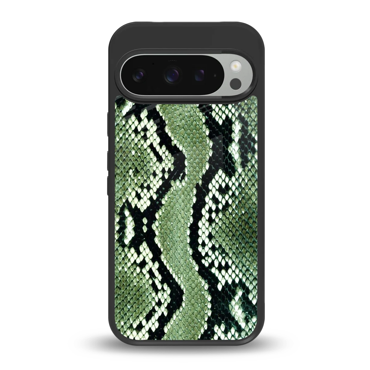 Venom Green back phone cover | glass case for google pixel 9 pro