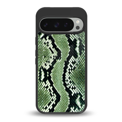 Venom Green back phone cover | glass case for google pixel 9 pro