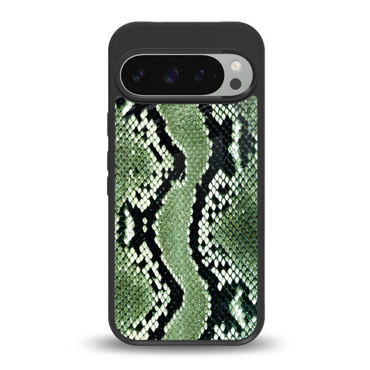 Venom Green back phone cover | glass case for google pixel 9 pro