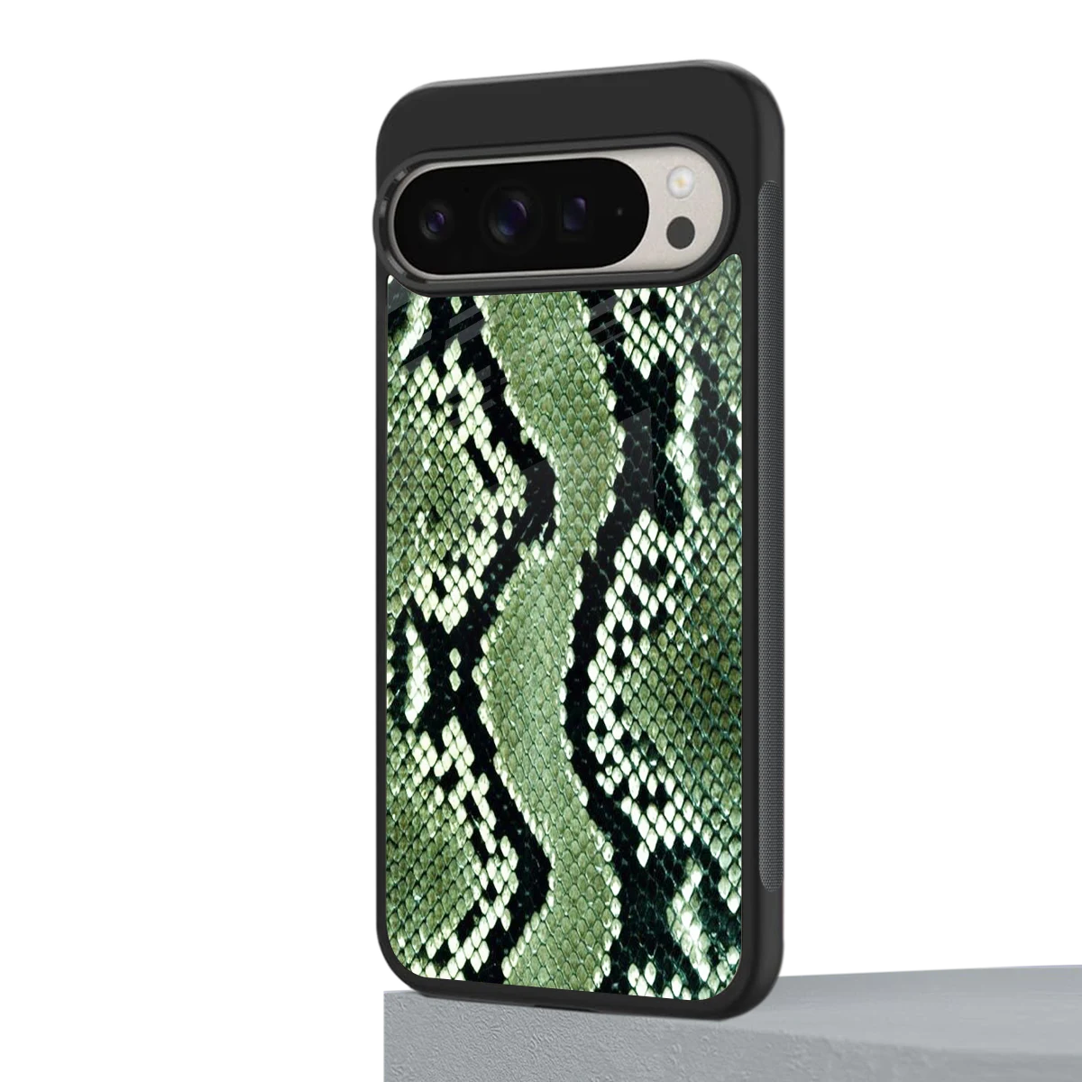Venom Green google pixel 9 pro mobile cover | shockproof glass phone case