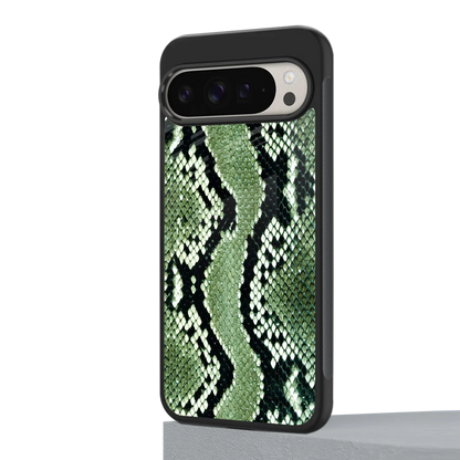 Venom Green google pixel 9 pro mobile cover | shockproof glass phone case