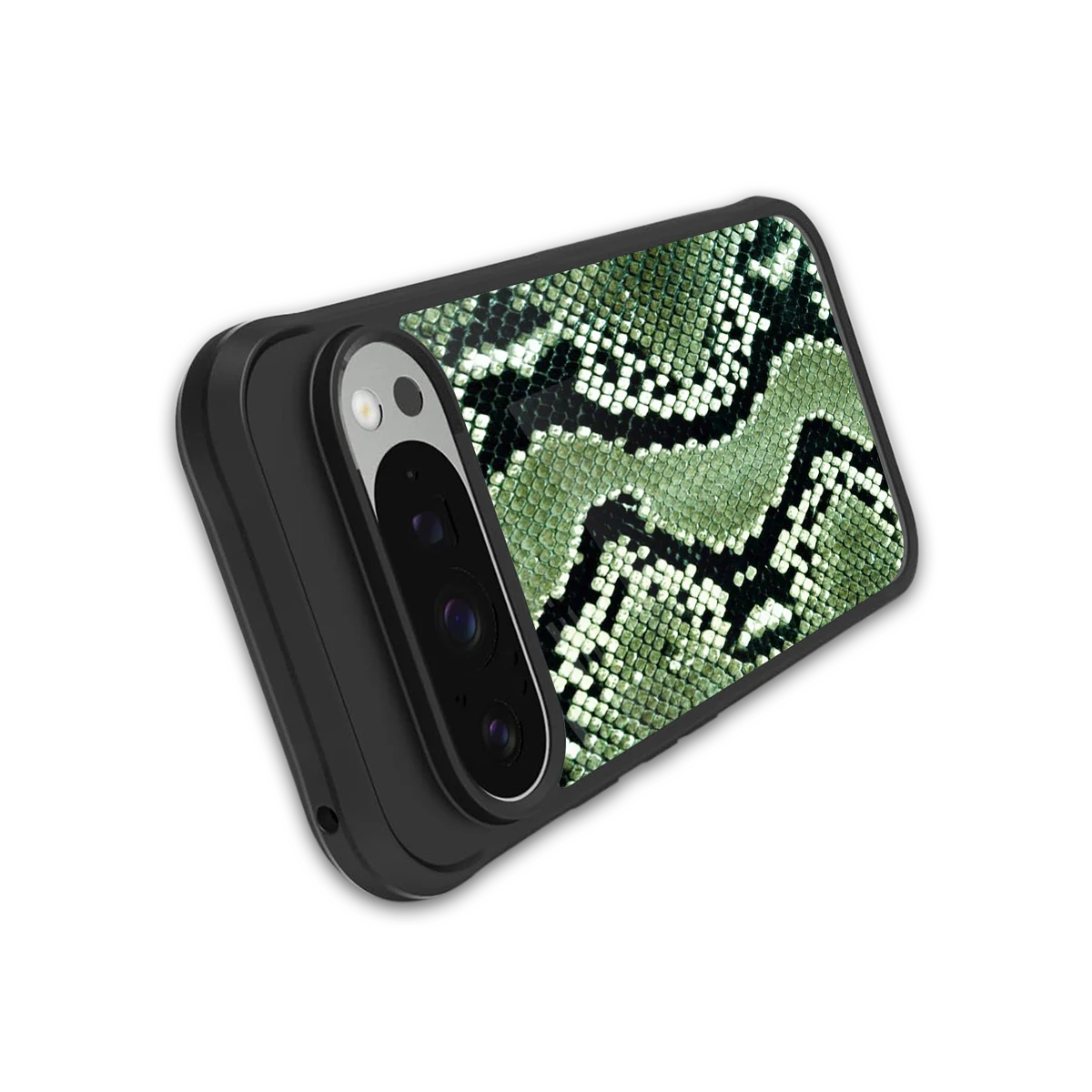 Venom Green stylish phone case for google pixel 9 pro | glossy glass and slim fit