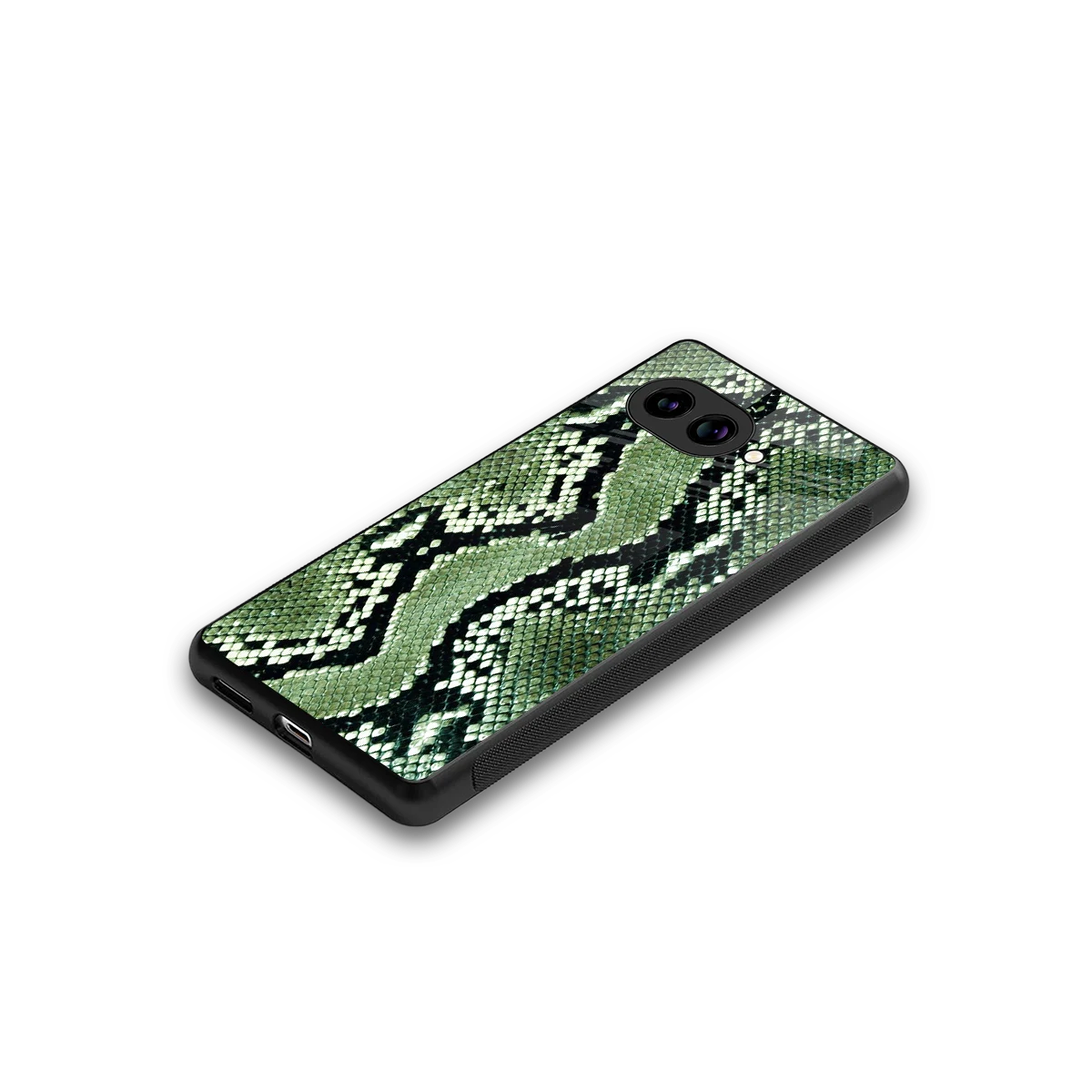 Venom Green stylish phone case for google pixel 10a | glossy glass and slim fit