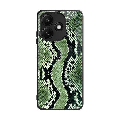 Venom Green back phone cover | glass case for redmi 12 5g