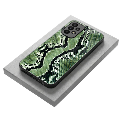 Venom Green stylish phone case for samsung galaxy a23 | glossy glass and slim fit