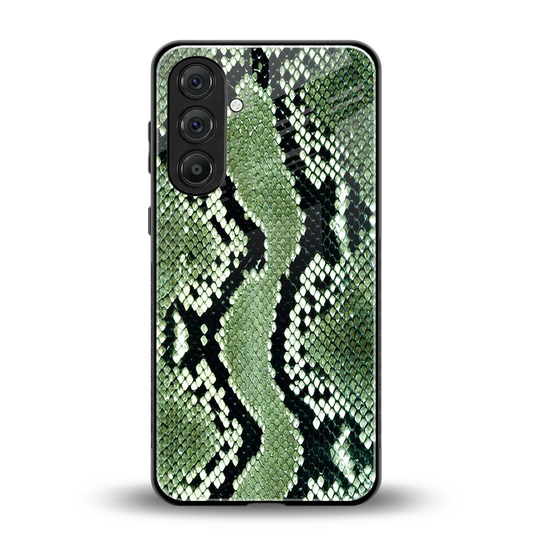 Venom Green back phone cover | glass case for samsung galaxy m35 5g