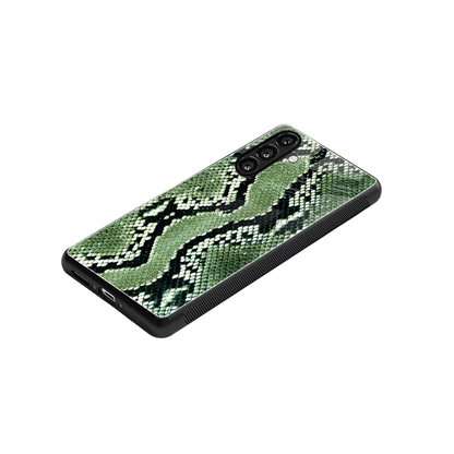 Venom Green stylish phone case for samsung galaxy a37 5g | glossy glass and slim fit
