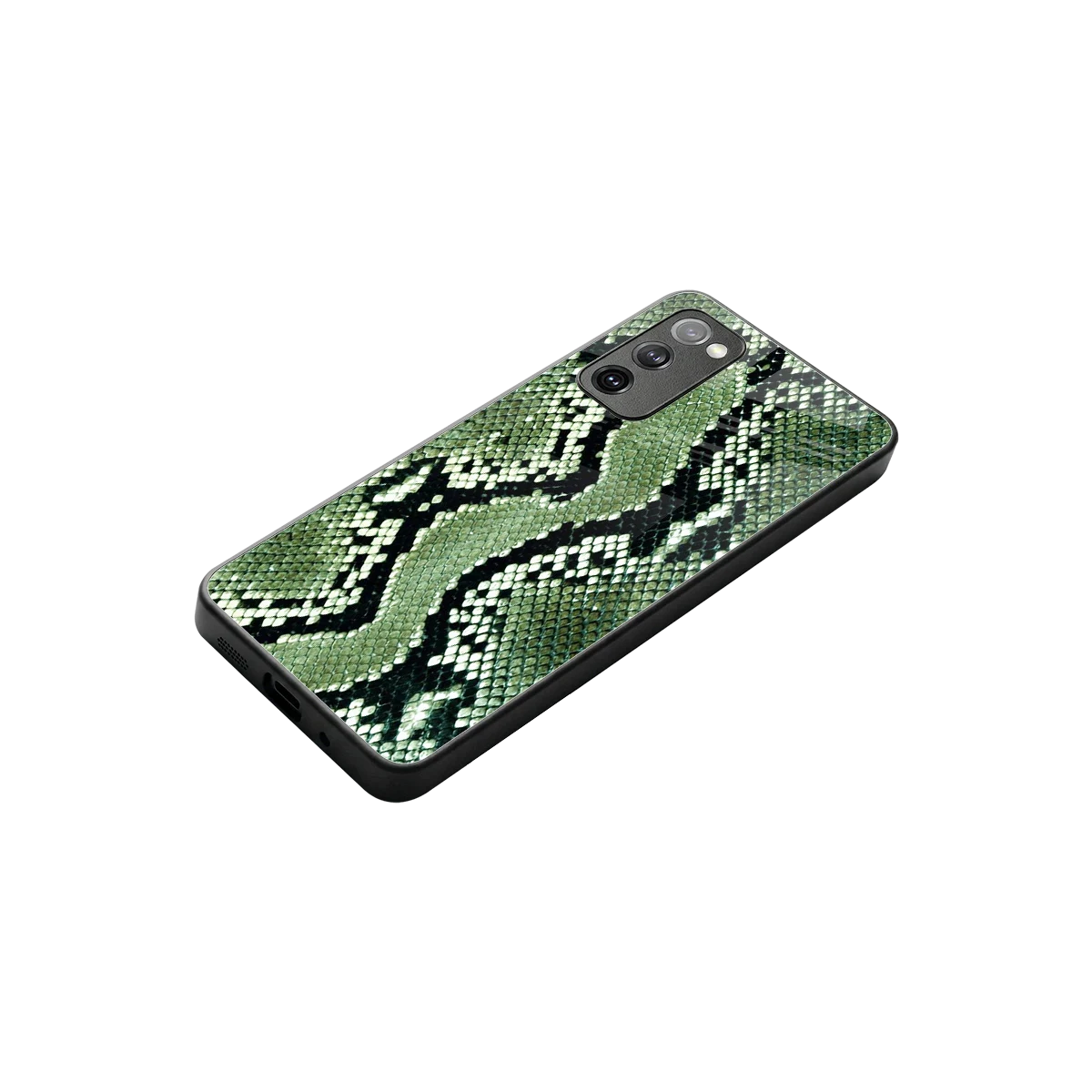 Venom Green stylish phone case for samsung galaxy s20 fe | glossy glass and slim fit