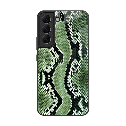 Venom Green back phone cover | glass case for samsung galaxy s22