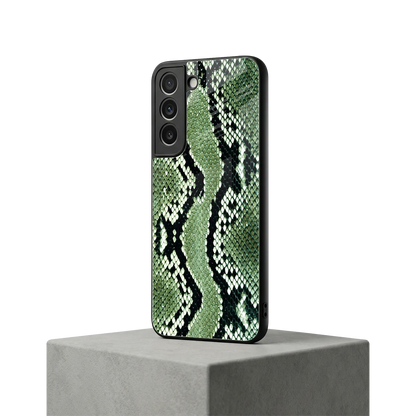 Venom Green samsung galaxy s22 mobile cover | shockproof glass phone case