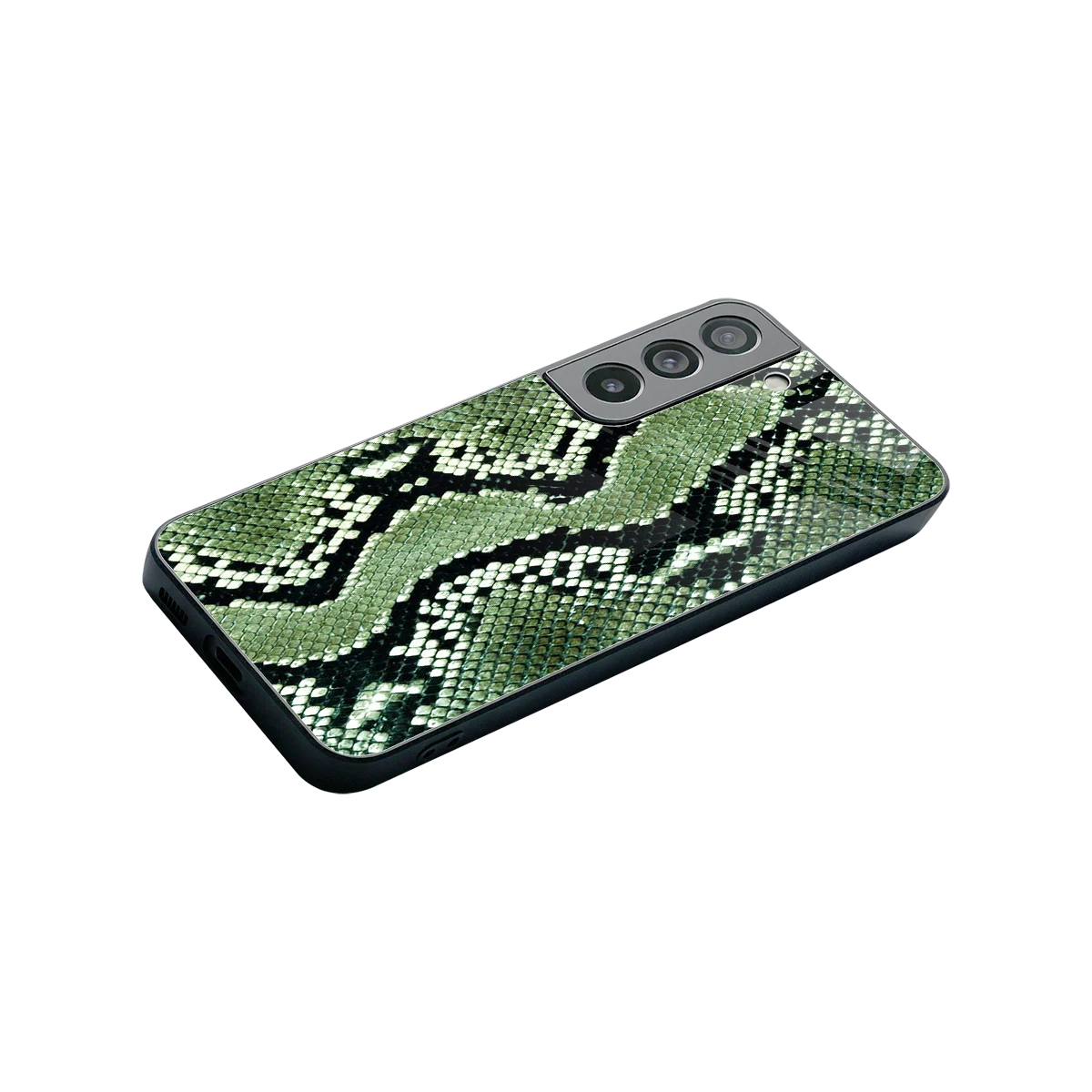 Venom Green stylish phone case for samsung galaxy s22 | glossy glass and slim fit