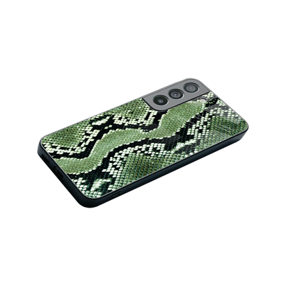Venom Green stylish phone case for samsung galaxy s22 | glossy glass and slim fit