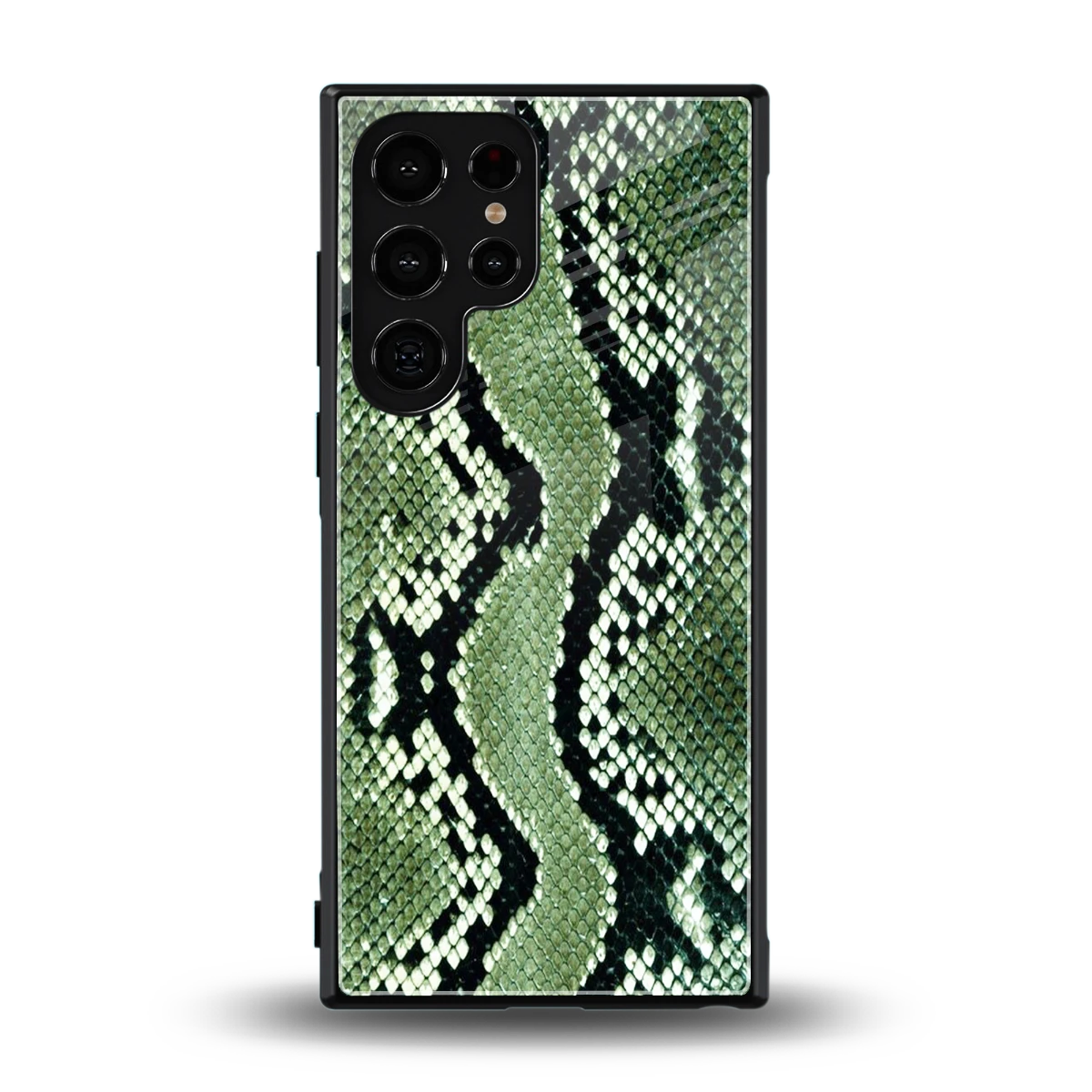 Venom Green back phone cover | glass case for samsung galaxy s24 ultra