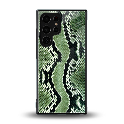 Venom Green back phone cover | glass case for samsung galaxy s24 ultra