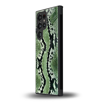 Venom Green samsung galaxy s24 ultra mobile cover | shockproof glass phone case