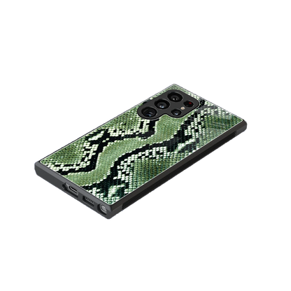 Venom Green stylish phone case for samsung galaxy s23 ultra | glossy glass and slim fit