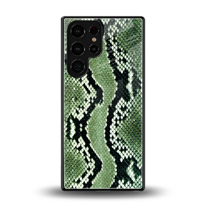 Venom Green back phone cover | glass case for samsung galaxy s25 ultra