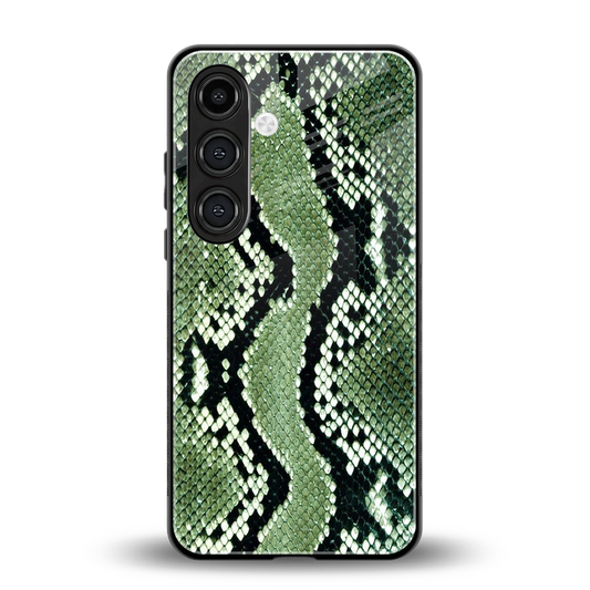 Venom Green back phone cover | glass case for samsung galaxy s25