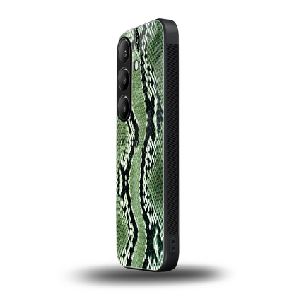 Venom Green samsung galaxy s24 plus mobile cover | shockproof glass phone case